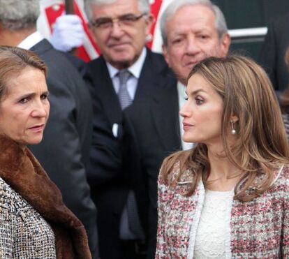 Nem no Natal há paz! Discussão feia entre Elena e Felipe... por causa de Letizia