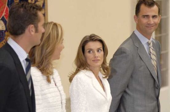 Letizia e Iñaki Urdangarín