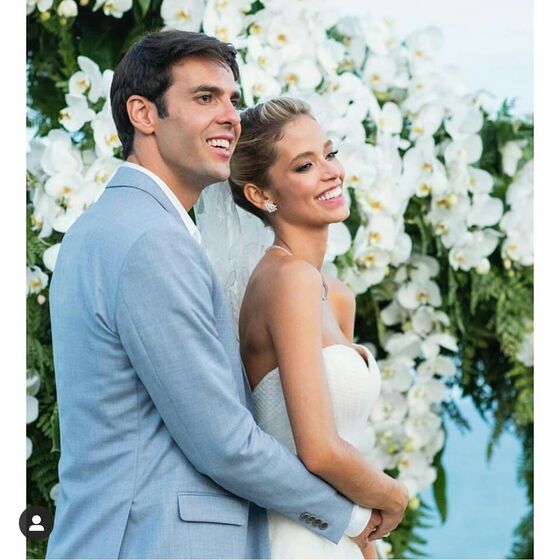 Kaká e Carol Dias