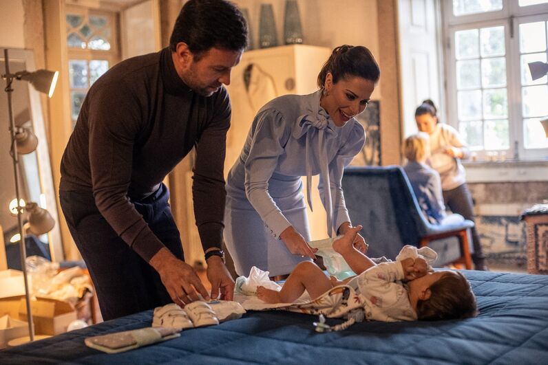 Dânia Neto, Santiago, batizado, festa, luís matos cunha, batismo, aniversário