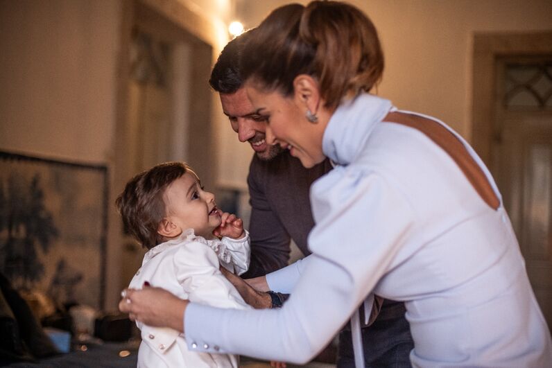 Dânia Neto, Santiago, batizado, festa, luís matos cunha, batismo, aniversário