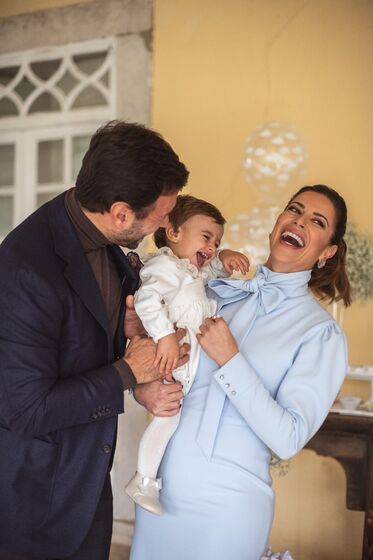 Dânia Neto, Santiago, batizado, festa, luís matos cunha, batismo, aniversário