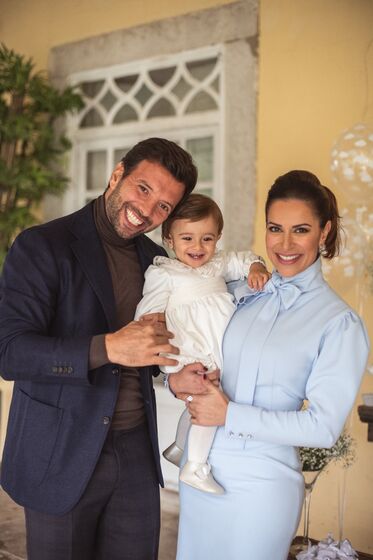 Dânia Neto, Santiago, batizado, festa, luís matos cunha, batismo, aniversário