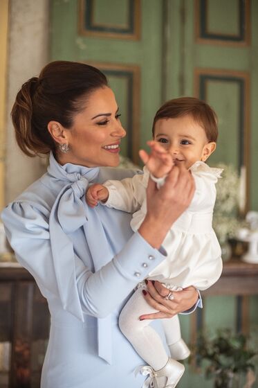 Dânia Neto, Santiago, batizado, festa, luís matos cunha, batismo, aniversário