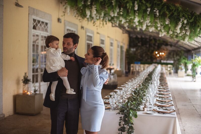 Dânia Neto, Santiago, batizado, festa, luís matos cunha, batismo, aniversário