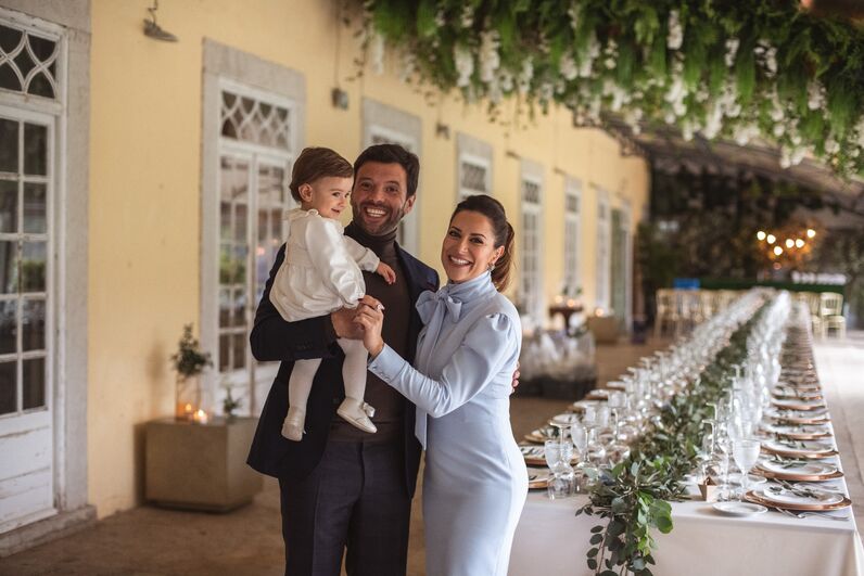 Dânia Neto, Santiago, batizado, festa, luís matos cunha, batismo, aniversário