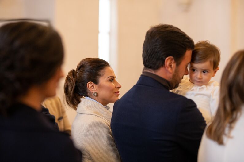Dânia Neto, Santiago, batizado, festa, luís matos cunha, batismo, aniversário