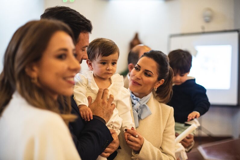 Dânia Neto, Santiago, batizado, festa, luís matos cunha, batismo, aniversário