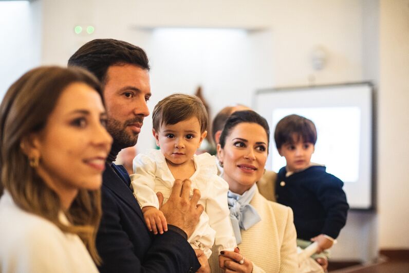 Dânia Neto, Santiago, batizado, festa, luís matos cunha, batismo, aniversário