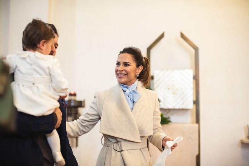 Dânia Neto, Santiago, batizado, festa, luís matos cunha, batismo, aniversário