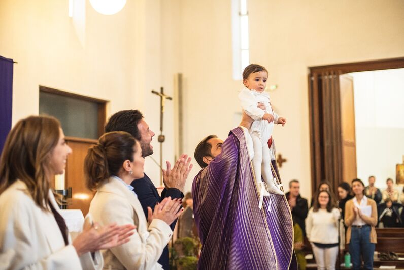 Dânia Neto, Santiago, batizado, festa, luís matos cunha, batismo, aniversário