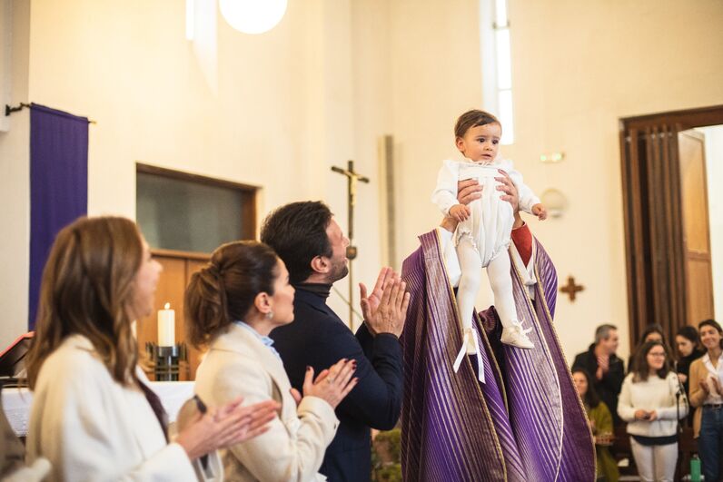 Dânia Neto, Santiago, batizado, festa, luís matos cunha, batismo, aniversário