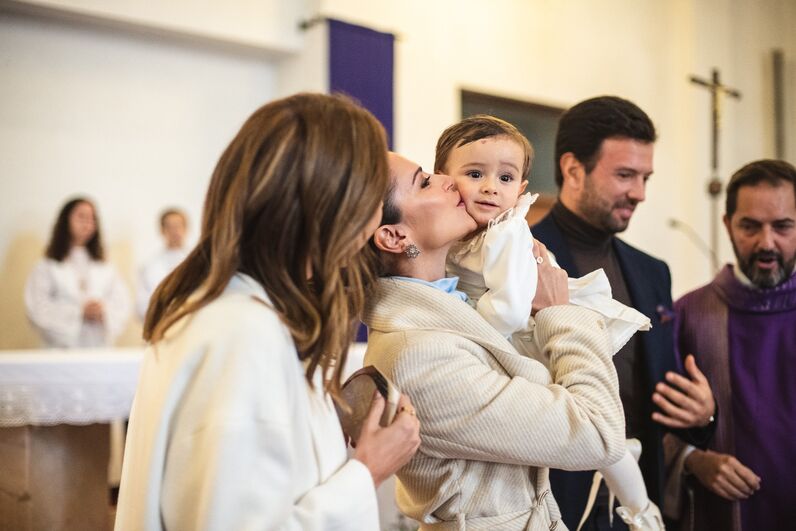 Dânia Neto, Santiago, batizado, festa, luís matos cunha, batismo, aniversário