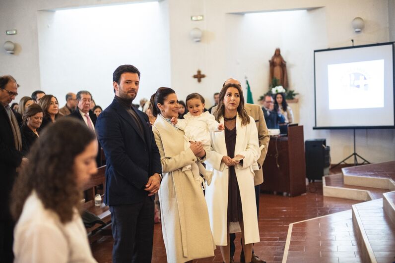 Dânia Neto, Santiago, batizado, festa, luís matos cunha, batismo, aniversário