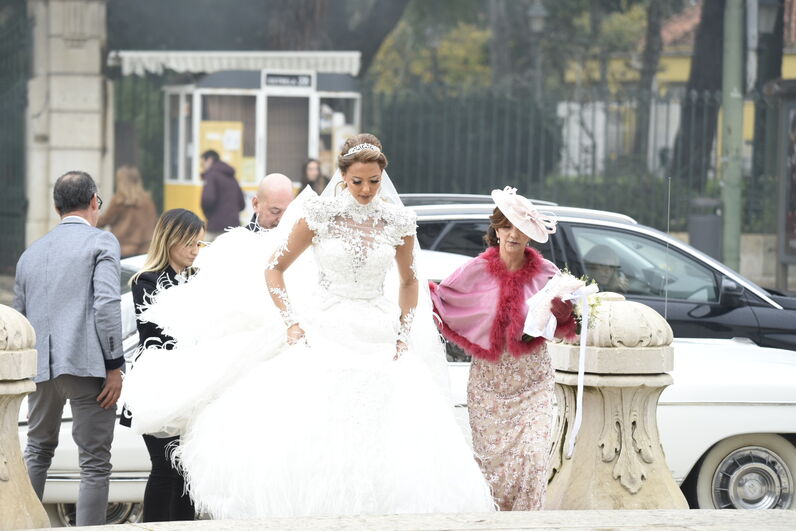 nani, jogador, seleção, daniela martins, casamento, basilica da estrela, lisboa