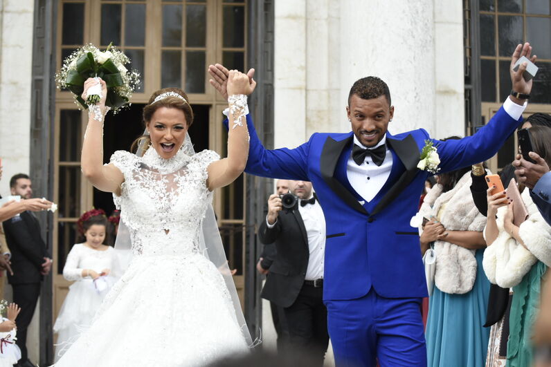 nani, jogador, seleção, daniela martins, casamento, basilica da estrela, lisboa