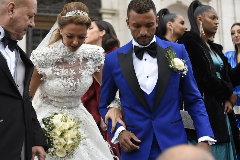nani, jogador, seleção, daniela martins, casamento, basilica da estrela, lisboa
