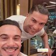 Cristiano Ronaldo, Família aveiro, réveillon