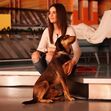 Fátima Lopes com o cão Brownie