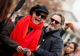 Joaquin Phoenix, Martin Sheen, atores, hollywood, Washington, manifestação, presos, meio ambiente