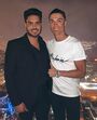 Ruben Alarquia e Cristiano Ronaldo