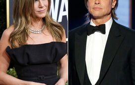Tão amigos que eles estão! Jennifer Aniston aplaude de pé o ex-marido Brad Pitt