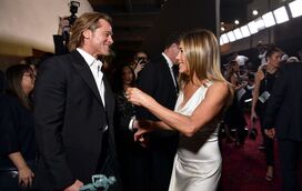 O reencontro que todos queriam ver! Jennifer Aniston e Brad Pitt apanhados em clima de muita cumplicidade