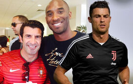 Grande barraca! Cristiano Ronaldo e Luís Figo publicam mensagens iguais para Kobe Bryant e são apanhados