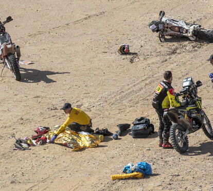 Paulo Speedy Gonçalves, a lenda do Dakar que não resistiu a queda brutal