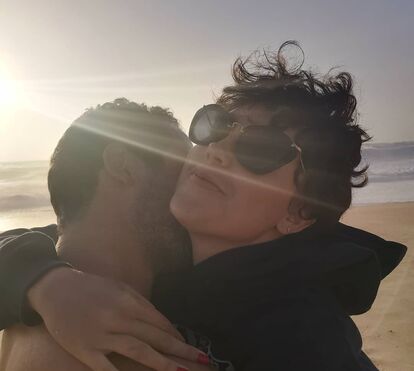 Apaixonada por escultor de Ronaldo, Ivana, irmã de Georgina Rodríguez: 'Ama-me que eu amo-te'