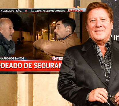 Segurança tenta intimidar reportagem da CMTV na mansão de José Eduardo dos Santos em Barcelona