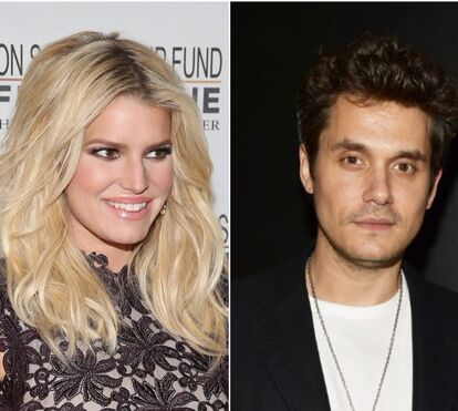 O romance escaldante entre Jessica Simpson e John Mayer