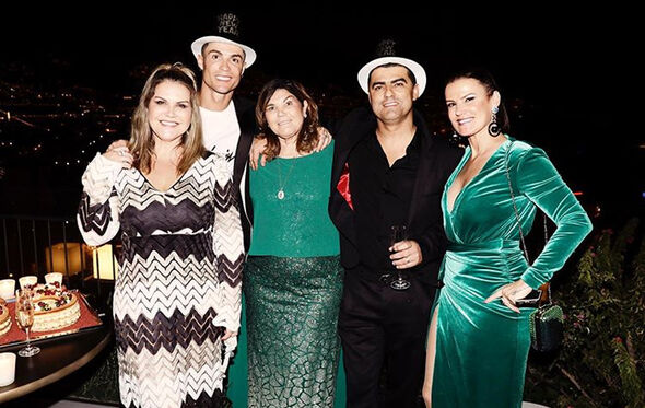 ronaldo, familia