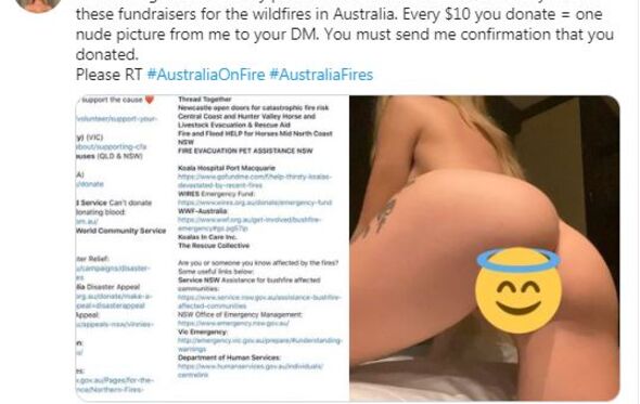 Kaylen Ward, nudes para Austrália