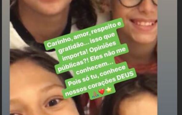 Hulk com os filhos