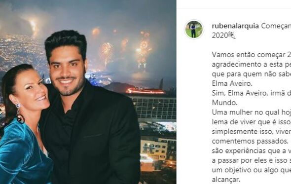 Ruben Alarquia e Elma Aveiro