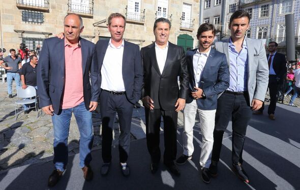 Vital , Alexandre Santos , José Peseiro , Ricardo Dionisio, Vitor Hugo Peseiro
