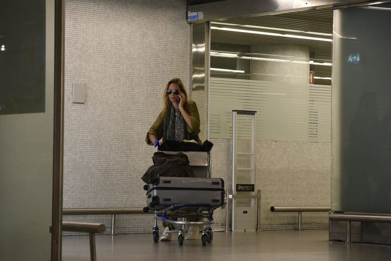 Fernanda Serrano, Ricardo Pereira, lua de mel, São Tomé e Príncipe, lua de mel, aeroporto