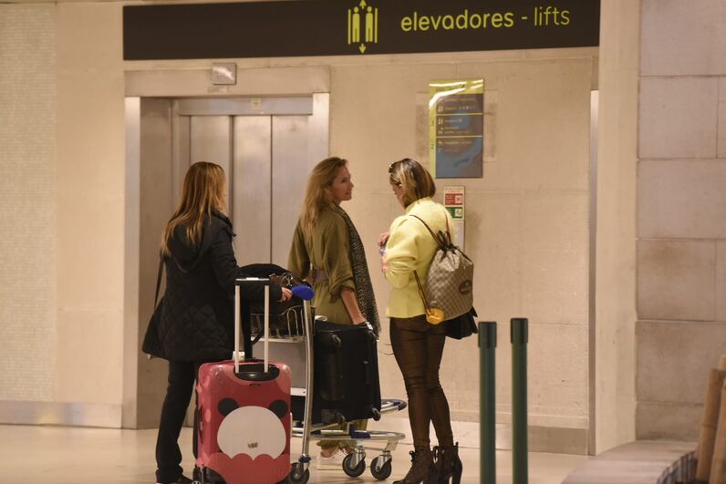 Fernanda Serrano, Ricardo Pereira, lua de mel, São Tomé e Príncipe, lua de mel, aeroporto