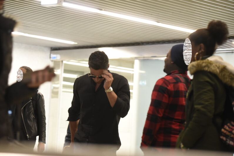 Fernanda Serrano, Ricardo Pereira, lua de mel, São Tomé e Príncipe, lua de mel, aeroporto