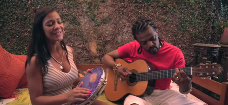Raquel Tavares e Xande de Pilares