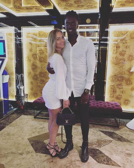 Éder Lopes e Sanne Lopes
