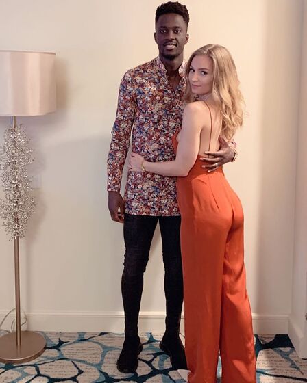 Éder Lopes e Sanne Lopes