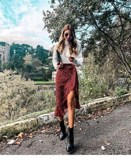 Saias de verão no inverno