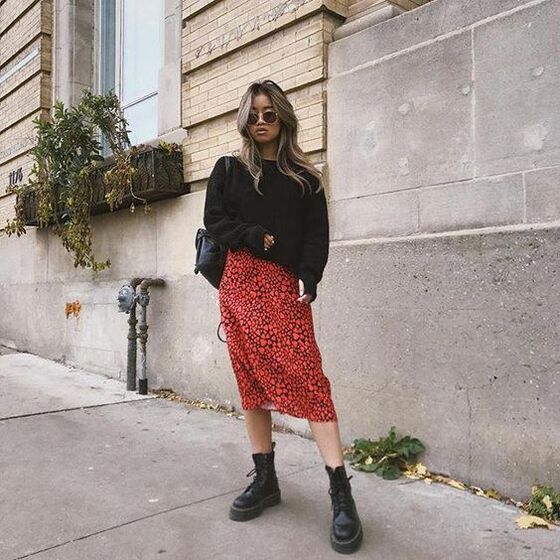 Saias de verão no inverno