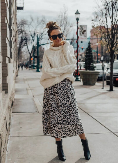 Saias de verão no inverno