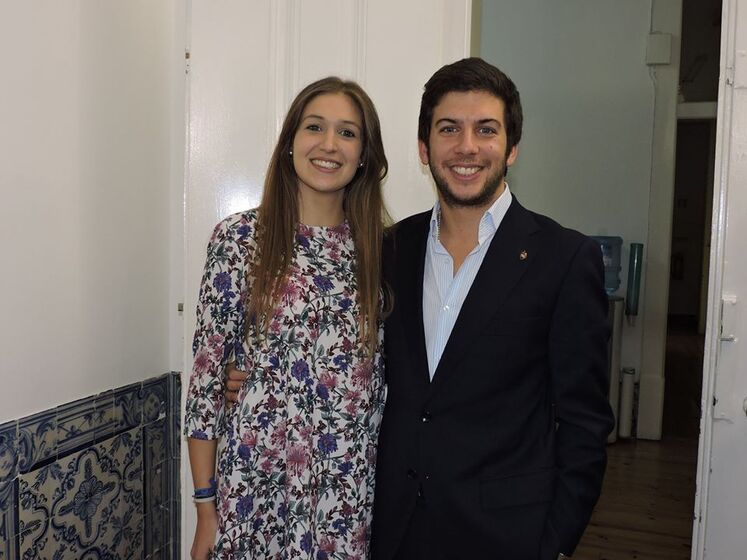  Inês Guerra Vargas, noiva de Francisco Rodrigues dos Santos (CDS-PP)