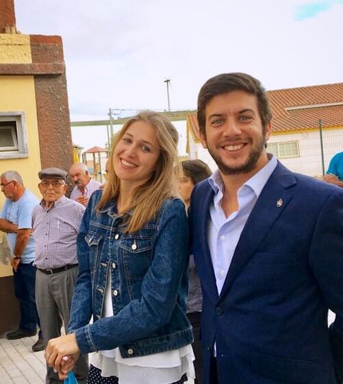  Inês Guerra Vargas, noiva de Francisco Rodrigues dos Santos (CDS-PP)