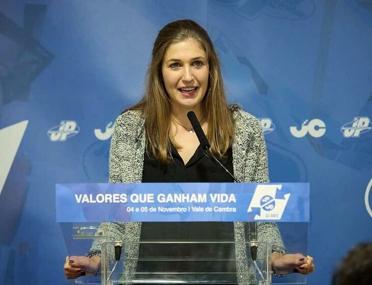  Inês Guerra Vargas, noiva de Francisco Rodrigues dos Santos (CDS-PP)