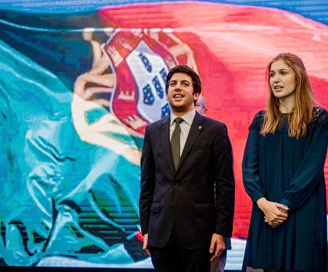  Inês Guerra Vargas, noiva de Francisco Rodrigues dos Santos (CDS-PP)
